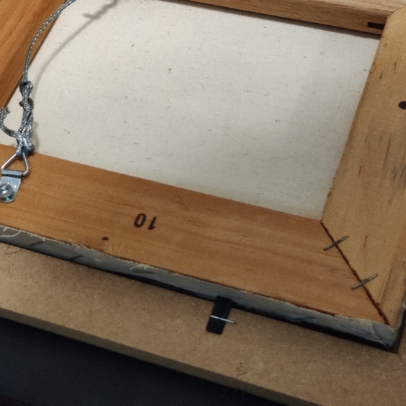 Vintage Original on Canvas Painting by Guy Beland - Picture 11 of 12